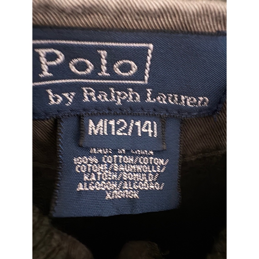 Polo Ralph Lauren Boys Utility Shawl Neck Sweater Heritage Hiking Rugged Prep M - Picture 6 of 6